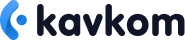 Kavkom Dark Blue Logo